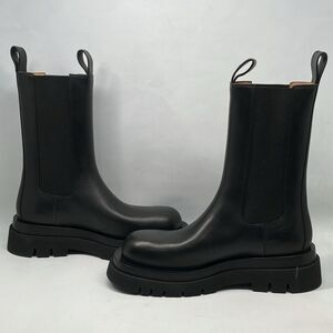Bottega Veneta Lug Sole Leather Boots size 39.5